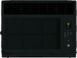 GE AWCS06BBA Window Air Conditioner Unit, 6,000 BTU for Small 250 sq ft. with Adjustable Fan and Cooling Settings, Perfect for Bedroom or Living Room, Easy Install Kit Included, Black