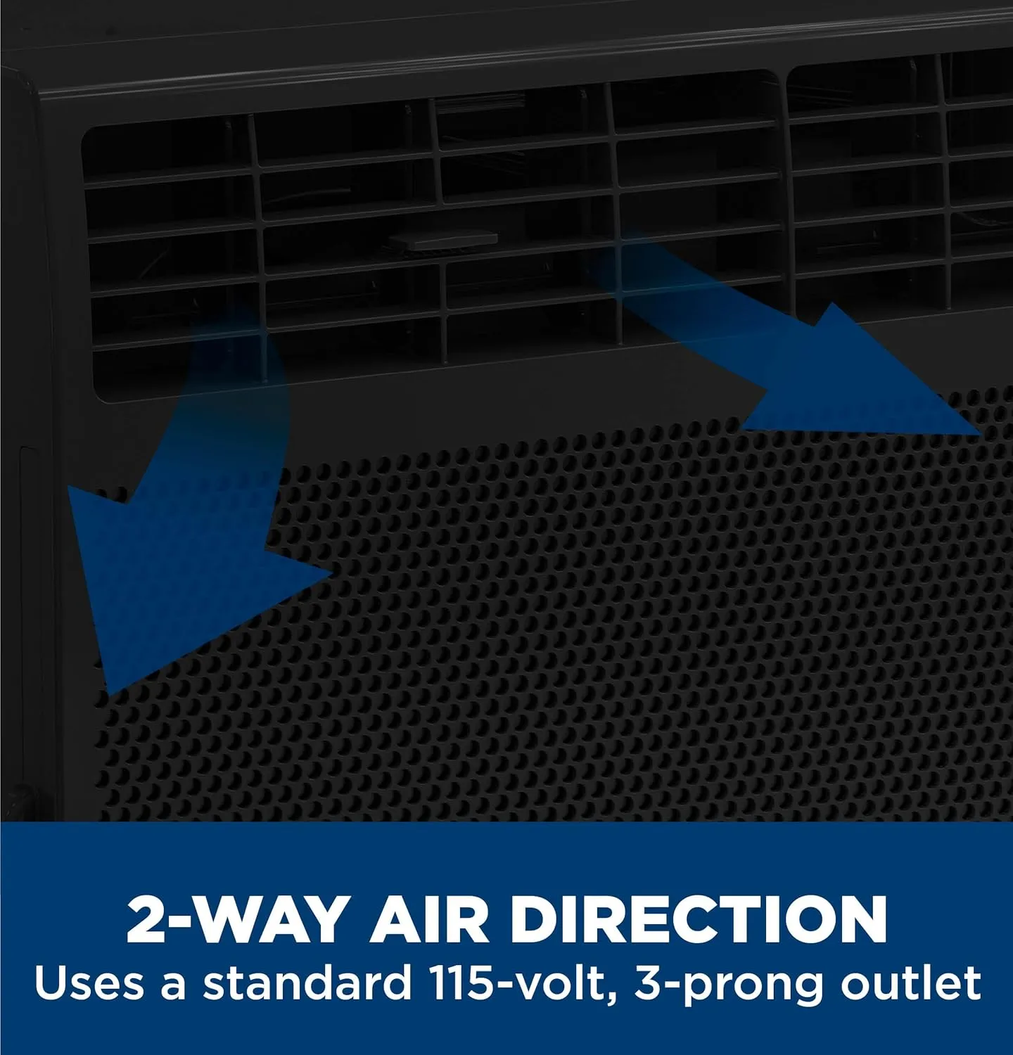 GE AWCS06BBA Window Air Conditioner Unit, 6,000 BTU for Small 250 sq ft. with Adjustable Fan and Cooling Settings, Perfect for Bedroom or Living Room, Easy Install Kit Included, Black