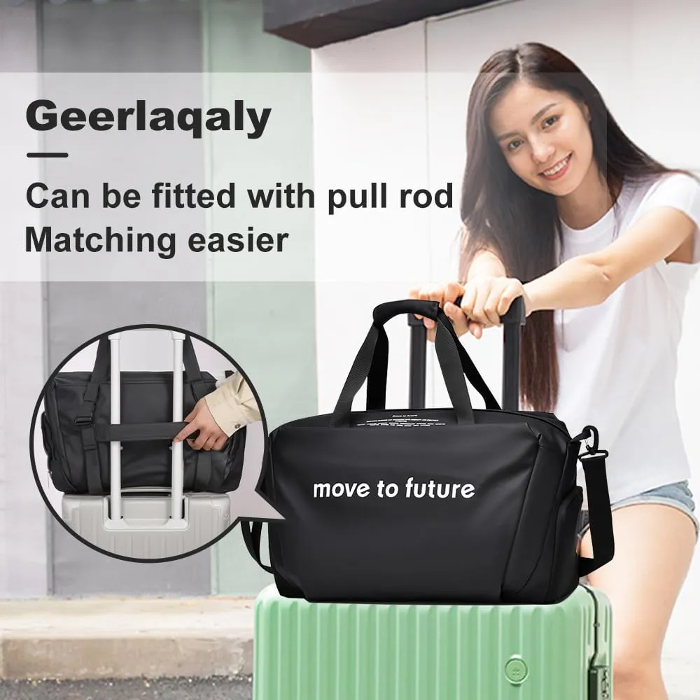 Geerlaqaly gym bag,expandable large capacity close fitting，daily commuting,sports,fitness,short distance travel,shoe cover