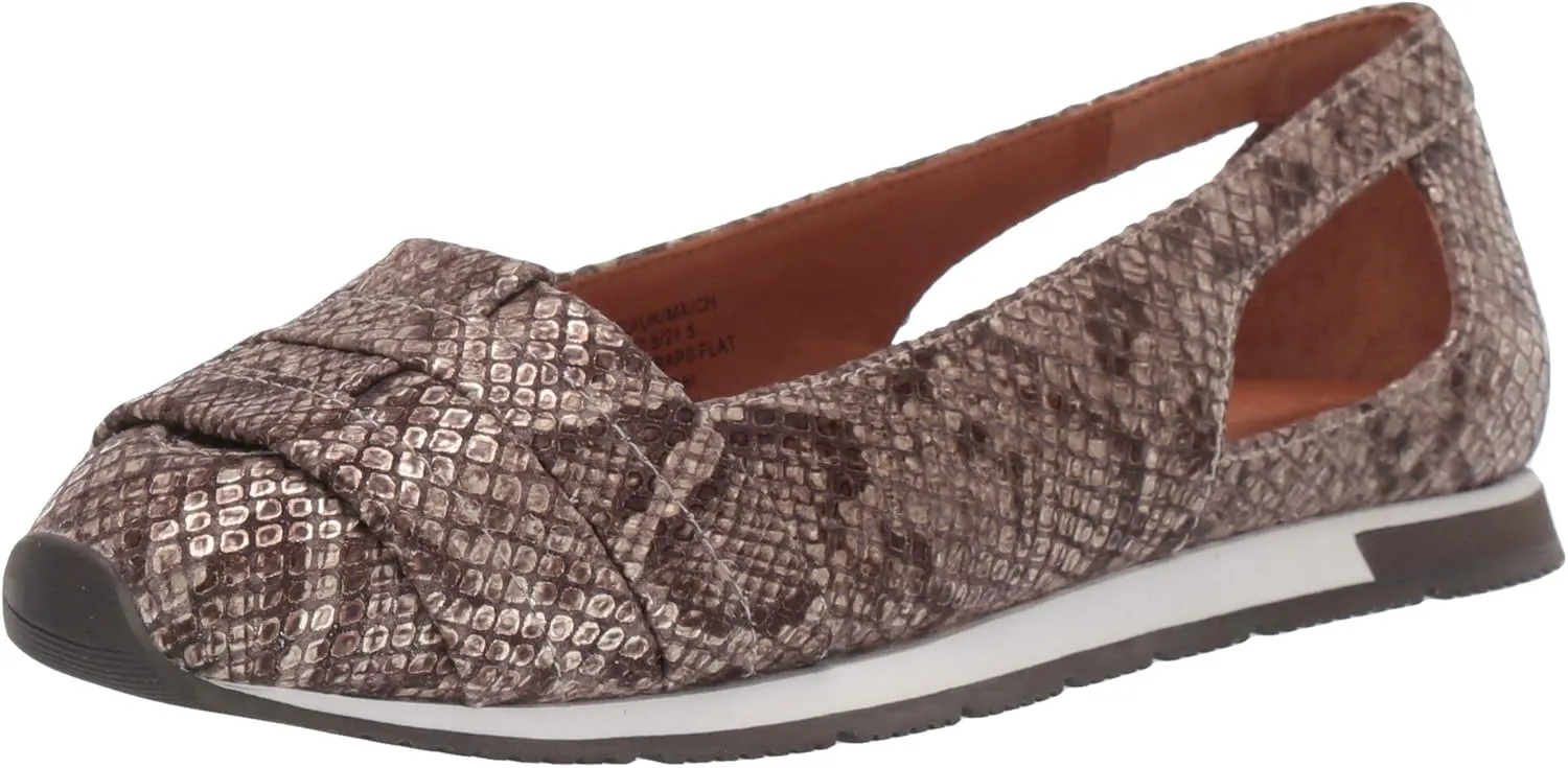 Gentle Souls by Kenneth Cole Women's Luca Straps Flat Slip on Sneaker