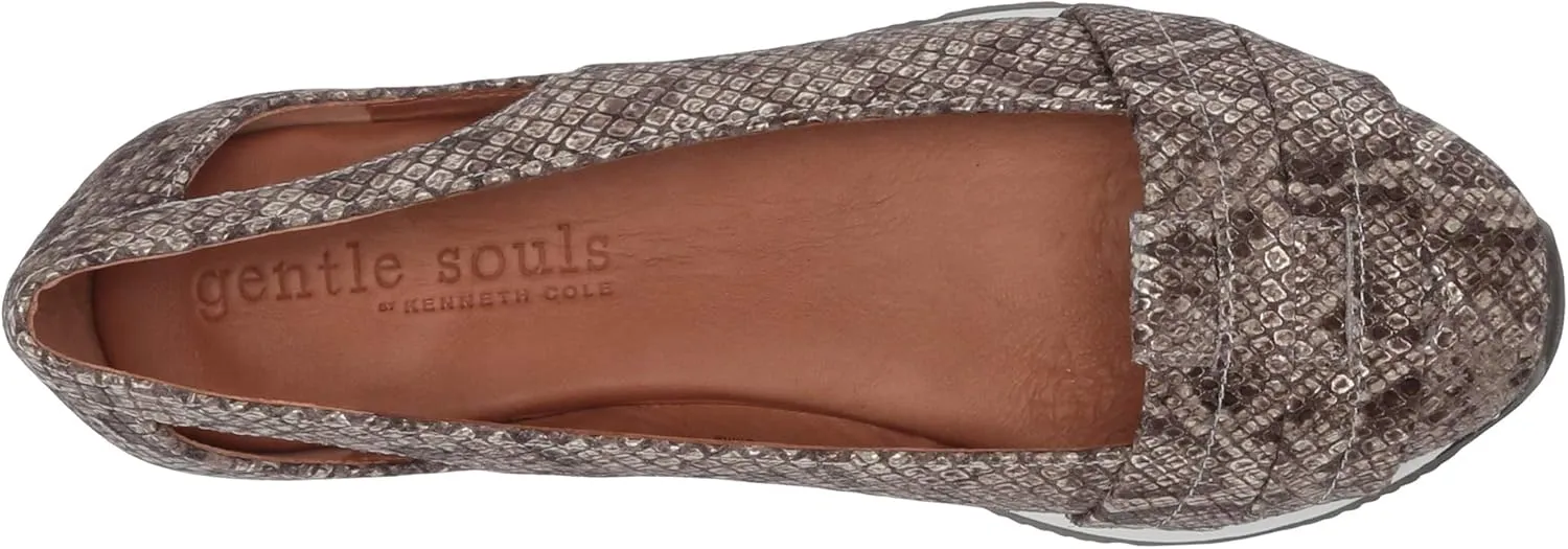 Gentle Souls by Kenneth Cole Women's Luca Straps Flat Slip on Sneaker