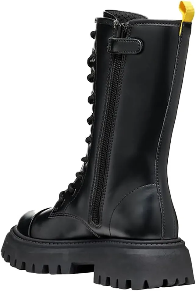 Geox girl's Biker Mid Calf Boot