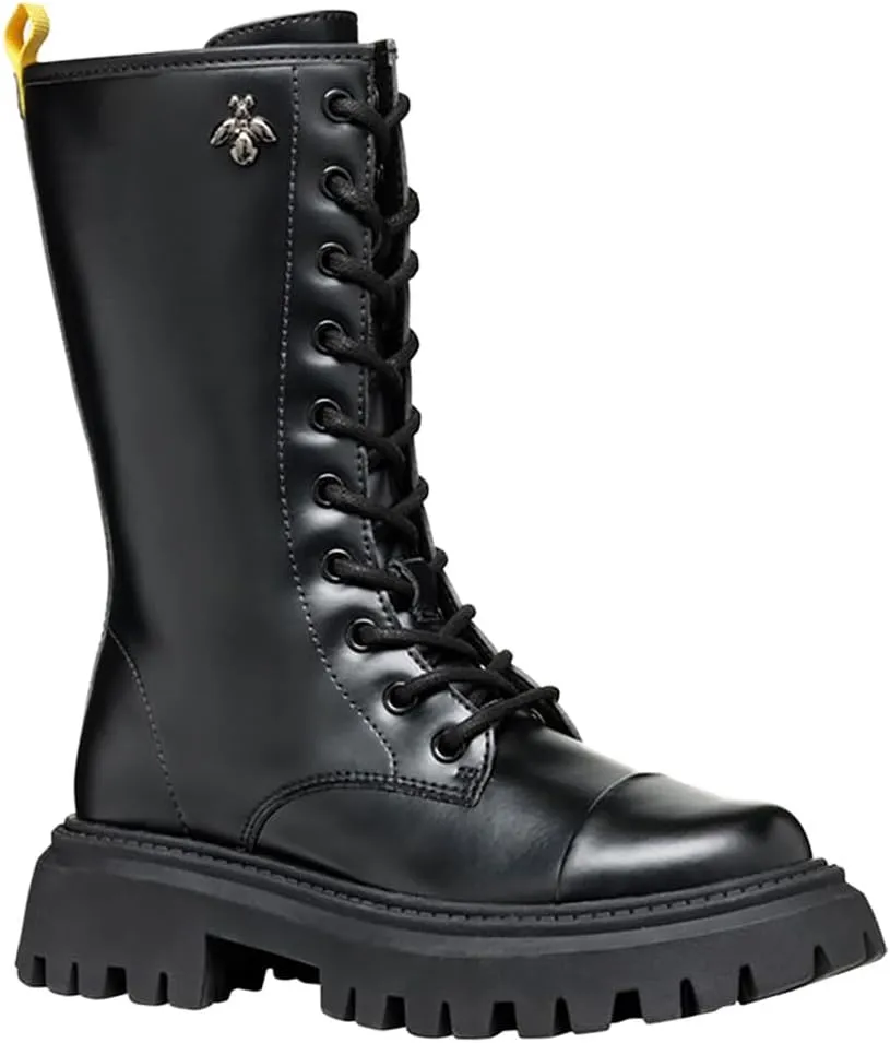 Geox girl's Biker Mid Calf Boot