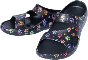 GreaterGood Positively Inspired Slide Sandals Ultra Lightweight Cushioned EVA Soles Easy Slip On Durable Quick Dry Beach Sandal