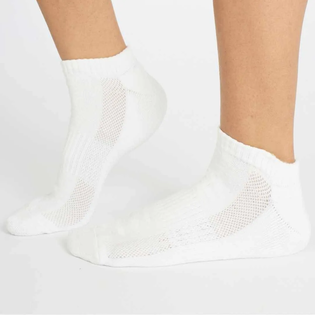 Grey | Light Blue | White Cotton Socks (3 x PAIR)