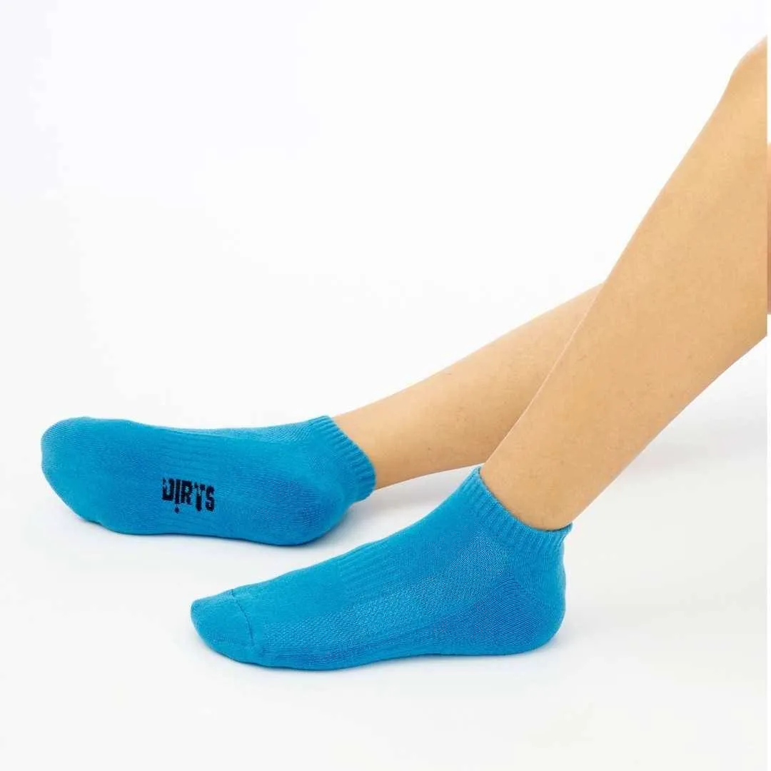 Grey | Light Blue | White Cotton Socks (3 x PAIR)