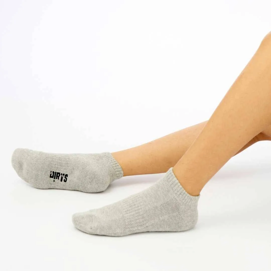 Grey | Light Blue | White Cotton Socks (3 x PAIR)