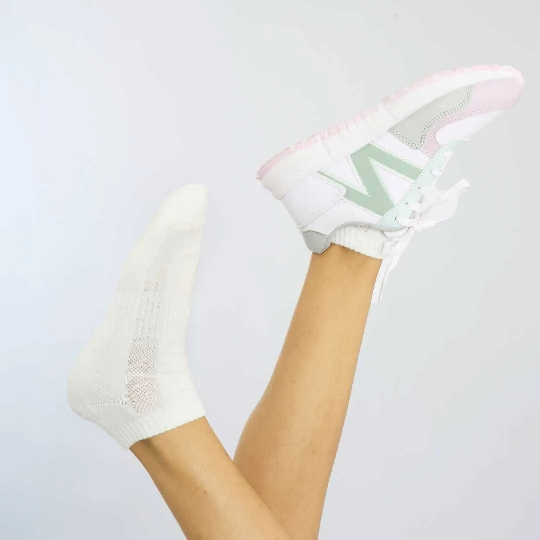 Grey | Light Blue | White Cotton Socks (3 x PAIR)