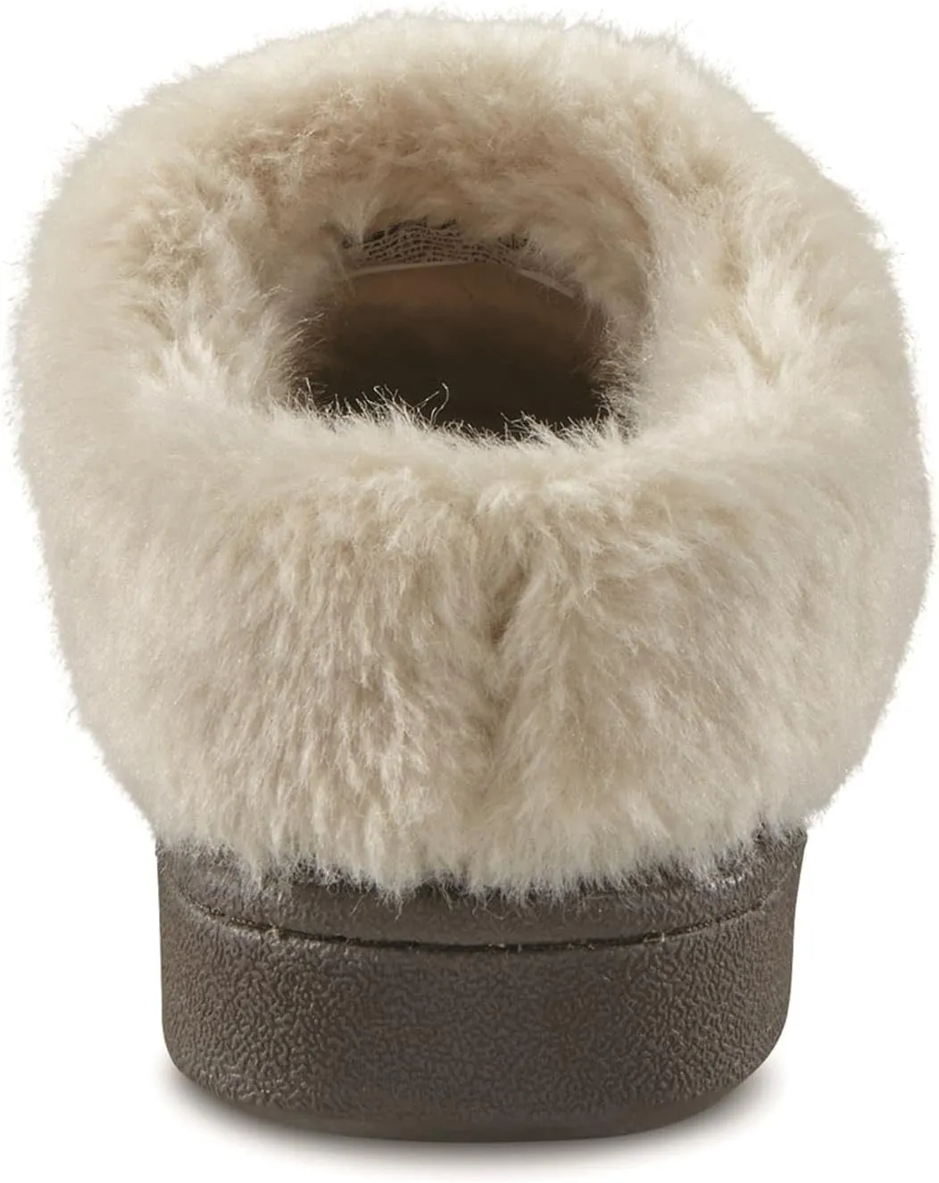 Guide Gear Womens Faux Fur Collar Clog Slippers, Plaid, Fur-Lined, Warm, Slip-On, Lounge Shoes, Bedroom House Slippers, Indoor and Outdoor