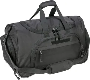 Gym Bag for Women & Men Tactical Duffle Military Weekender Work Out Lightweight Waterproof Sports Tote Shoe Pocket Black