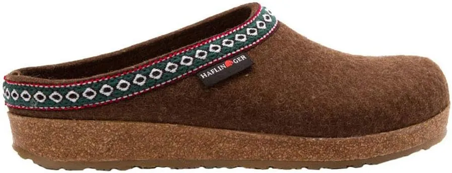 HAFLINGER Unisex-Adult Gz Classic Grizzly Slipper