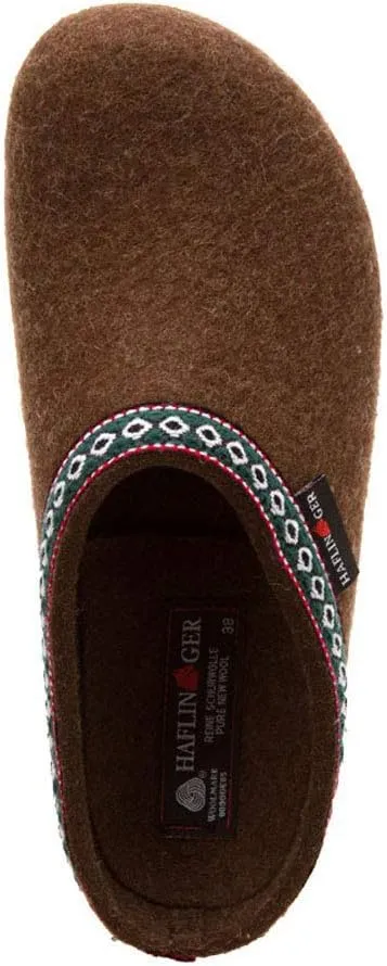 HAFLINGER Unisex-Adult Gz Classic Grizzly Slipper