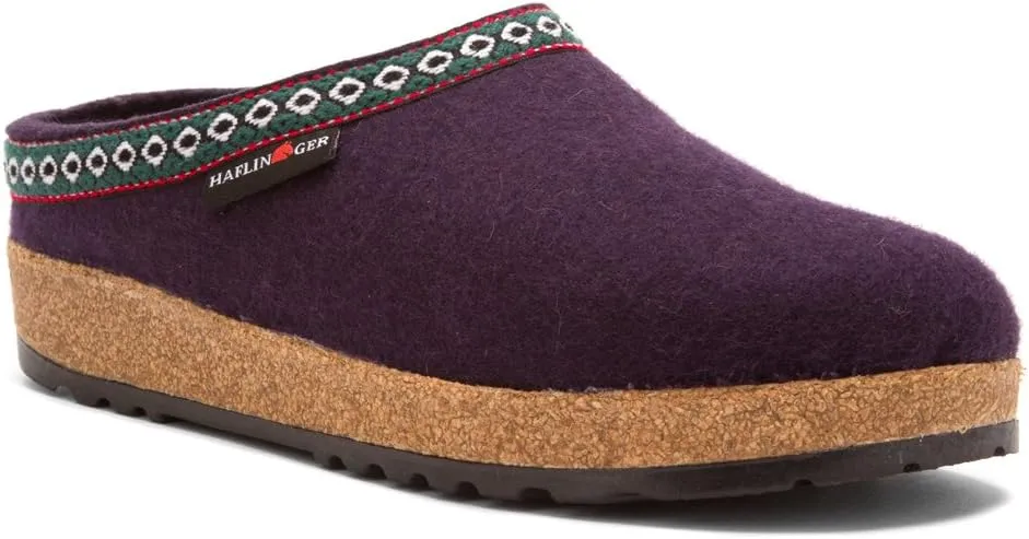 HAFLINGER Women's Eggplant GZ Classic 39 (US Women's Size 8) B(M) US