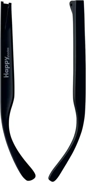 Happy Shades-Replacement Temple Arm Compatible with Oakley Frog Skins OO9013, OO9245 – Durable & Secure Fit for Sunglass Frames (Black Matte Left)
