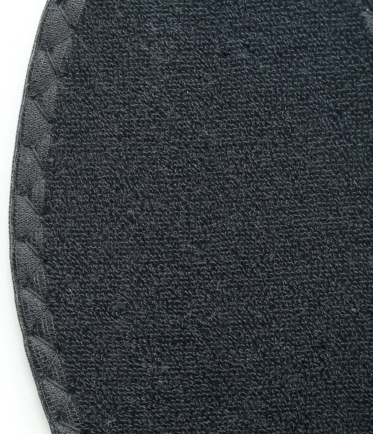 Happystep Cotton Terry Cloth Insoles, Barefoot Shoe Inserts, Sweat Absorption, Odor Control, Moisture-Wicking, Washable and Reusable, Zero Drop Shoe Insoles, 1 Pair Black and 1 Pair White (Women 10)