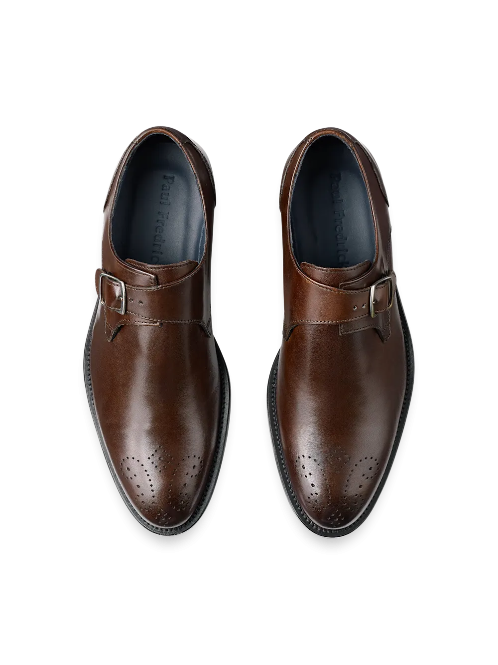 Henry Monk Strap - Dark Brown