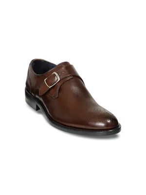 Henry Monk Strap - Dark Brown