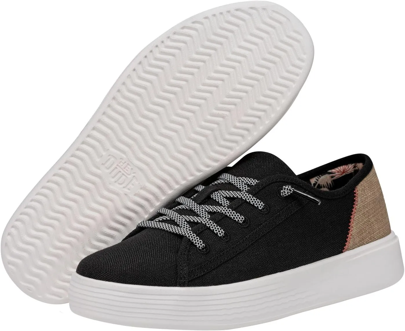 Hey Dude Cody (LTT) Craft Linen | Women's Shoes | Women's Casual Sneakers | Comfortable & Light-Weight