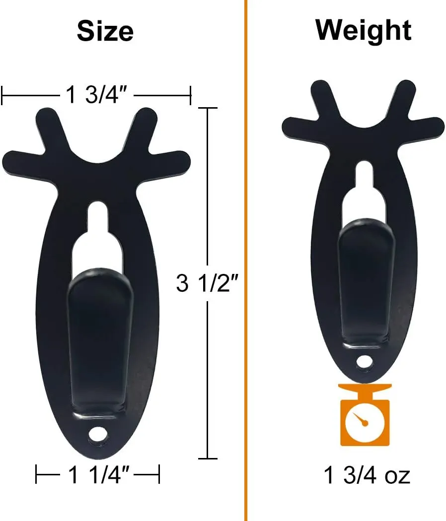 Highwild European Mount Skull Hanger, Antler Style - 5 Pack