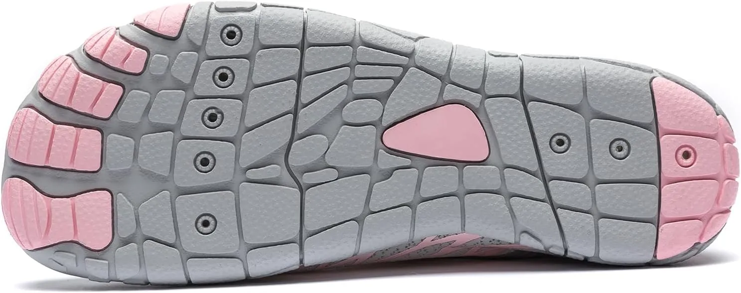 Hike Barefoot Shoes for Women Men Breathable & Non-Slip Athletic Barefoot Wide Toe Water Shoes Lightweight