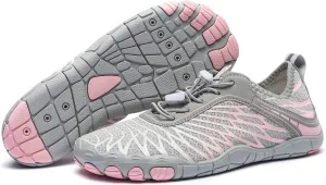 Hike Barefoot Shoes for Women Men Breathable & Non-Slip Athletic Barefoot Wide Toe Water Shoes Lightweight