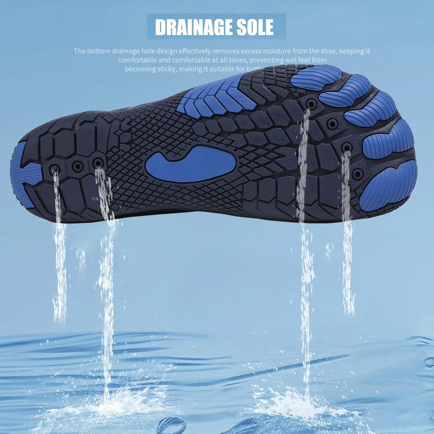 Hike Barefoot Shoes Women Men Pro Water Footwear Wide Toe Box Non-Slip Unisex Athletic Outdoor Running Shoes