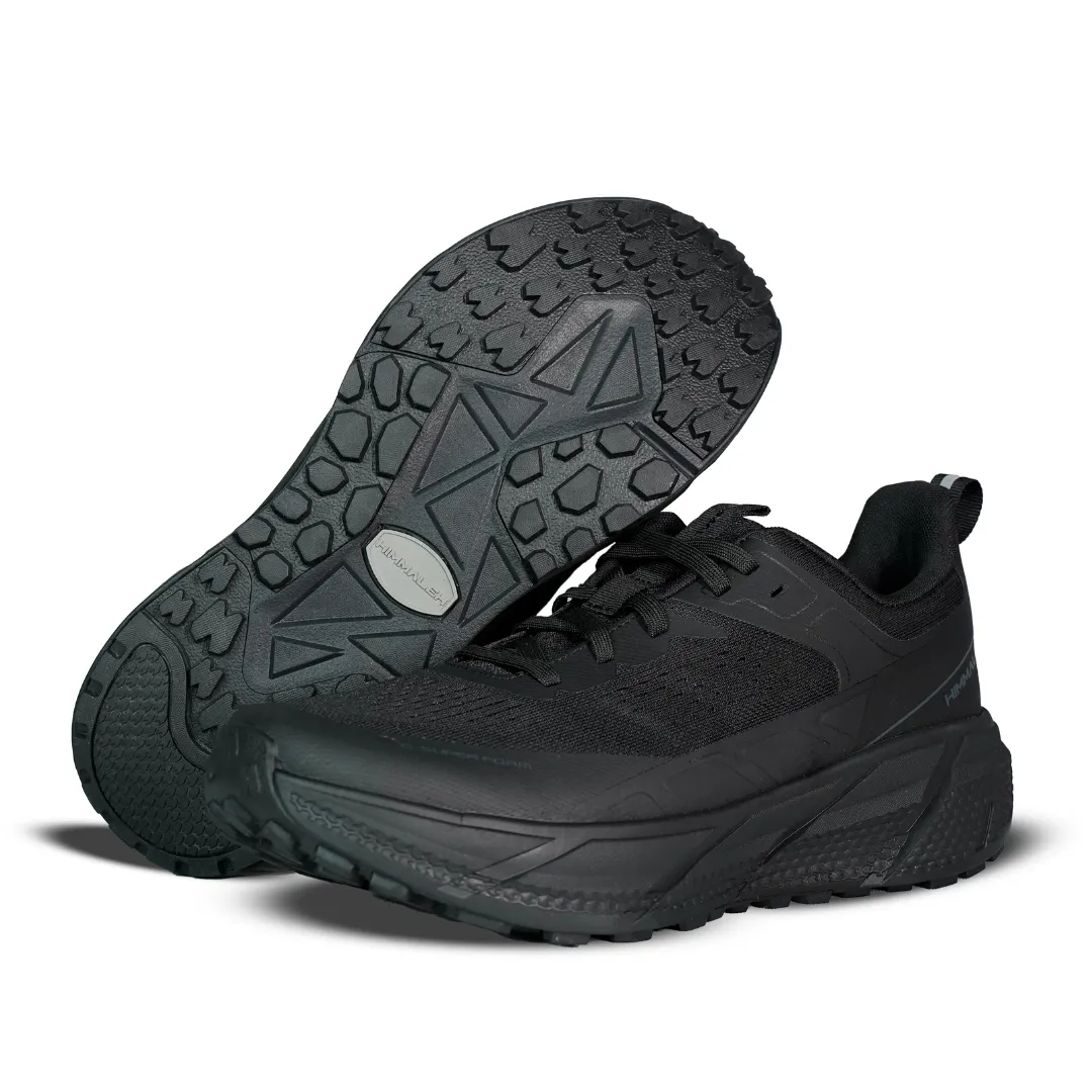 HIMMALEH AIR WALK 1 TRAIL RUNNING SHOES (BLACK)