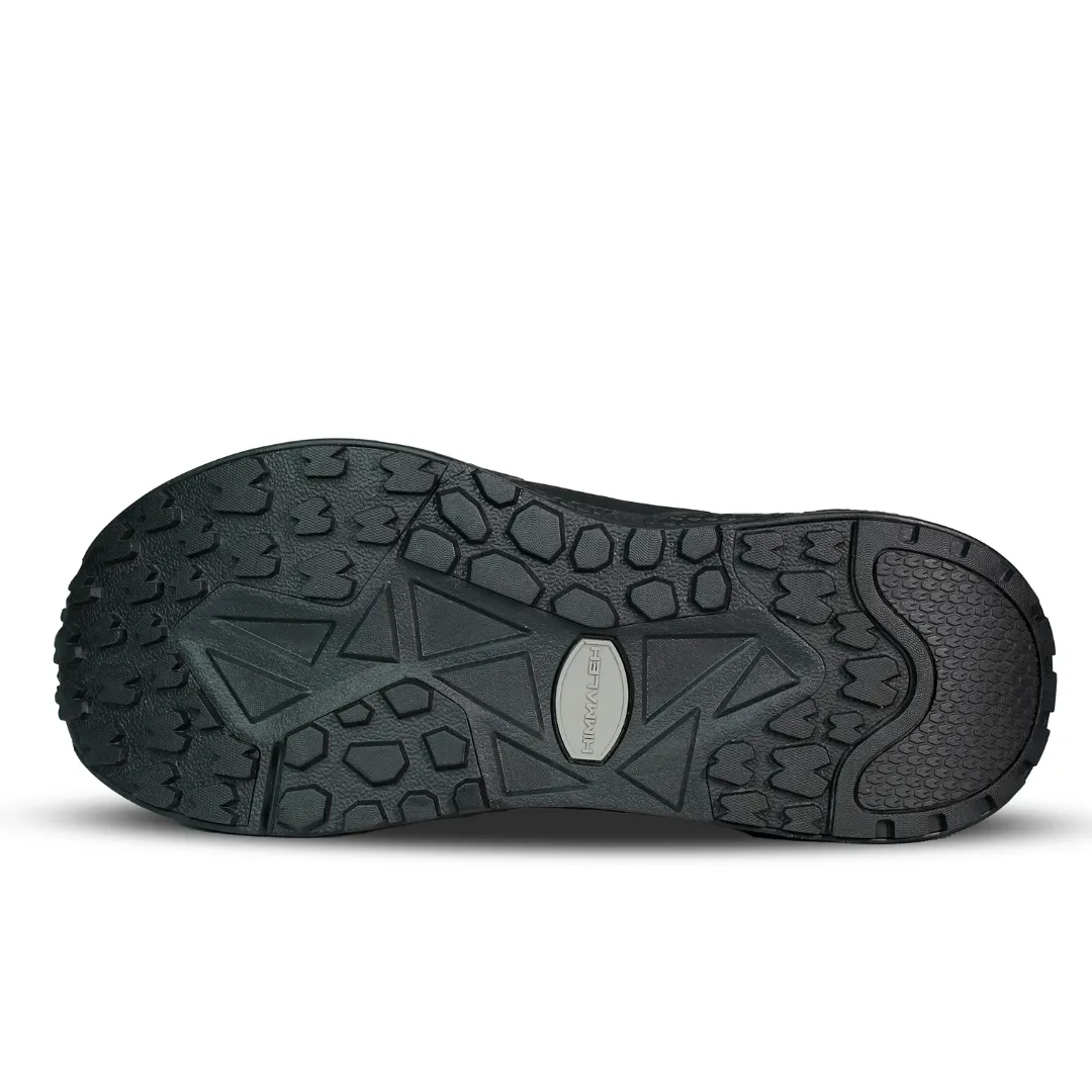 HIMMALEH AIR WALK 1 TRAIL RUNNING SHOES (BLACK)