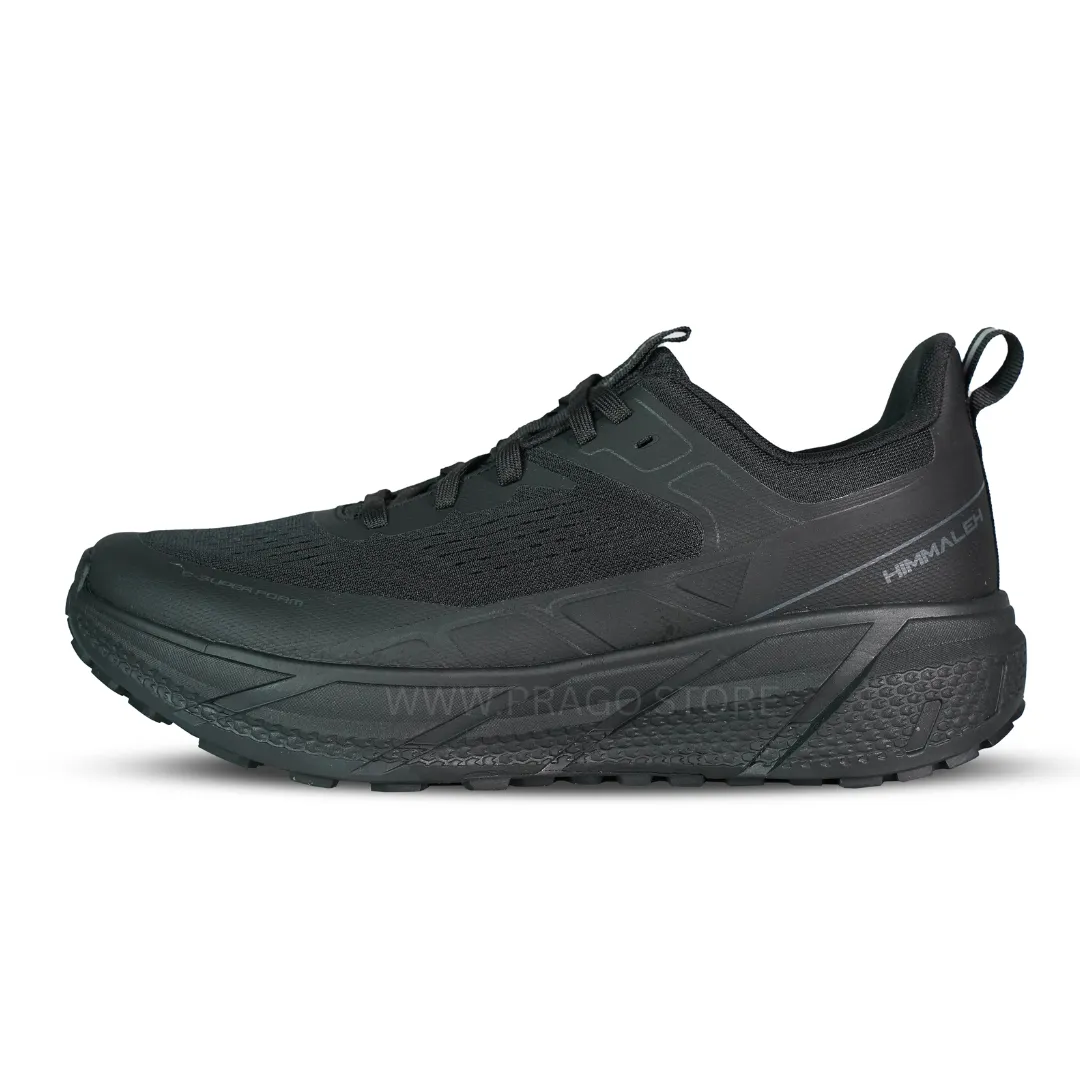 HIMMALEH AIR WALK 1 TRAIL RUNNING SHOES (BLACK)