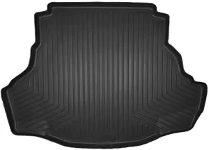Husky Liners Weatherbeater Trunk Liner | Fits 2009 Toyota Camry Base, 2007 - 2008 Toyota Camry CE, 2007 - 2011 Toyota Camry LE/SE/XLE | Trunk, 1-pc Black - 44501