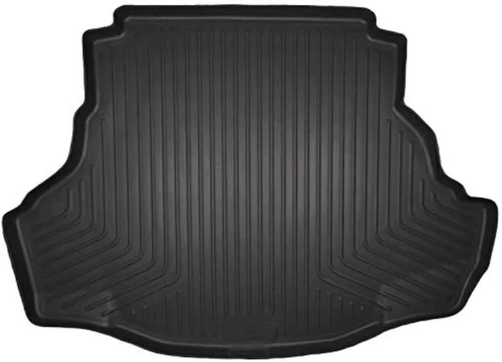 Husky Liners Weatherbeater Trunk Liner | Fits 2009 Toyota Camry Base, 2007 - 2008 Toyota Camry CE, 2007 - 2011 Toyota Camry LE/SE/XLE | Trunk, 1-pc Black - 44501