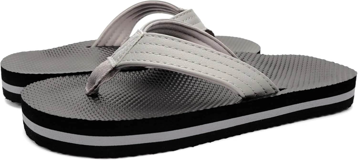 INMINPIN Kids Boys Girls Flip Flops Comfort Quick-Dry Beach Pool Aqua Thong Sandals(Little Kid/Big Kid)