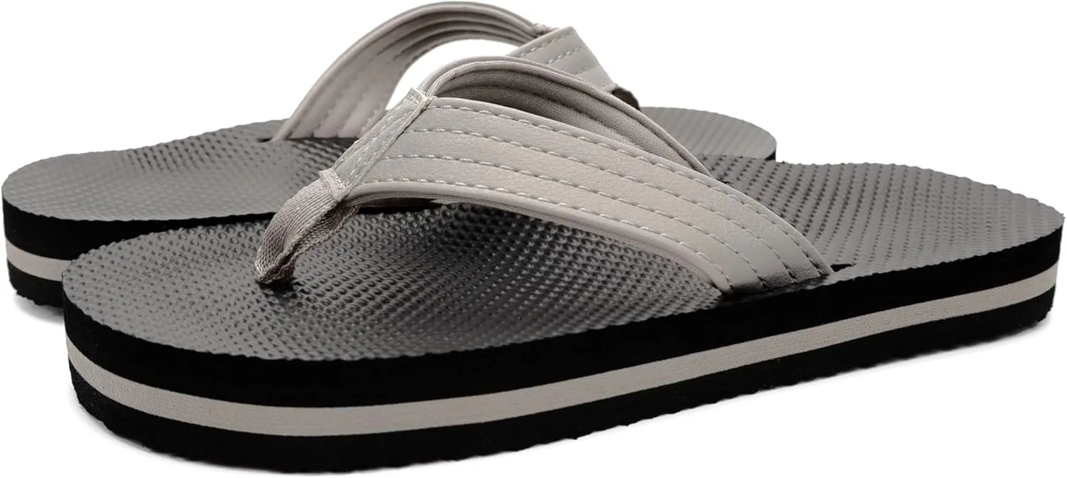 INMINPIN Kids Boys Girls Flip Flops Comfort Quick-Dry Beach Pool Aqua Thong Sandals(Little Kid/Big Kid)