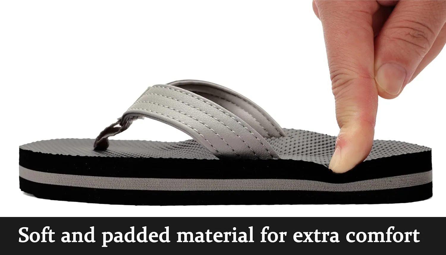 INMINPIN Kids Boys Girls Flip Flops Comfort Quick-Dry Beach Pool Aqua Thong Sandals(Little Kid/Big Kid)