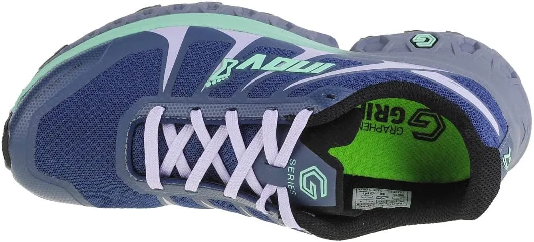 Inov-8 Women's Trailfly Ultra G 300 Max Breathable Light Comfortable Cushioned Terrain Running Shoes | Wider Fit