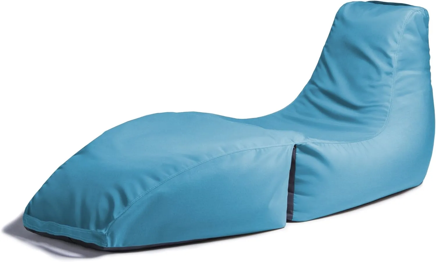 Jaxx Outdoor Prado Bean Bag Lounge Chair, Solid, Lagoon Blue