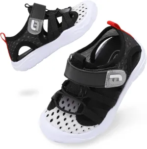 JOINFREE Toddler Boys Girls Water Shoes Breathable Qucik Dry Sport Beach Sandals Lightweight Barefoot Flexible