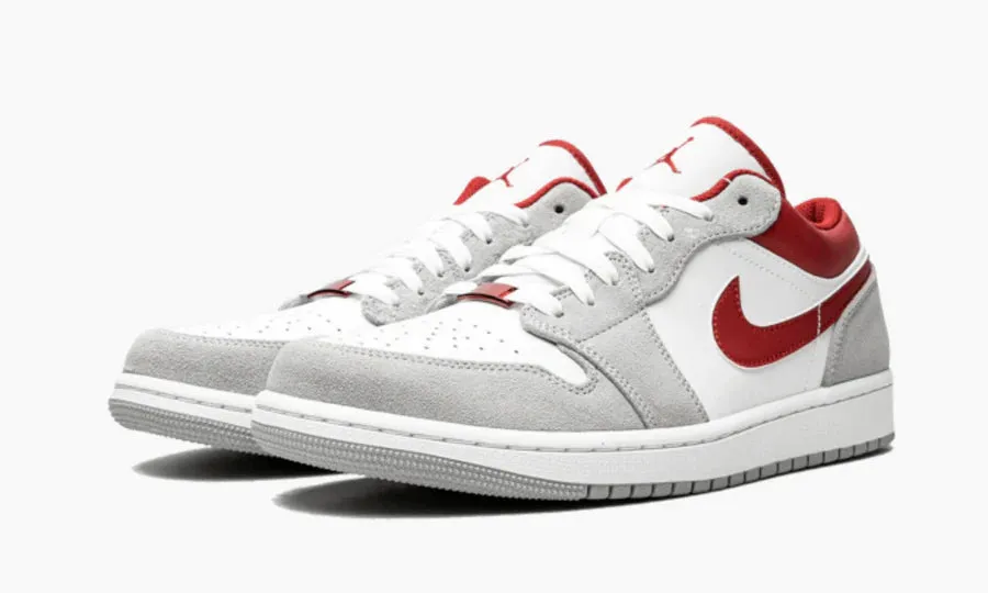 Jordan 1 Low Light Smoke Grey Gym Red