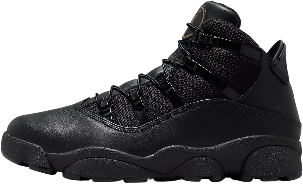 Jordan Winterized 6 Rings Men's Shoes (FV3826-001, Black/Rustic) Size 7