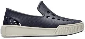 Joybees Kids Skate Sneaker - True Navy/Light Grey - Child 6