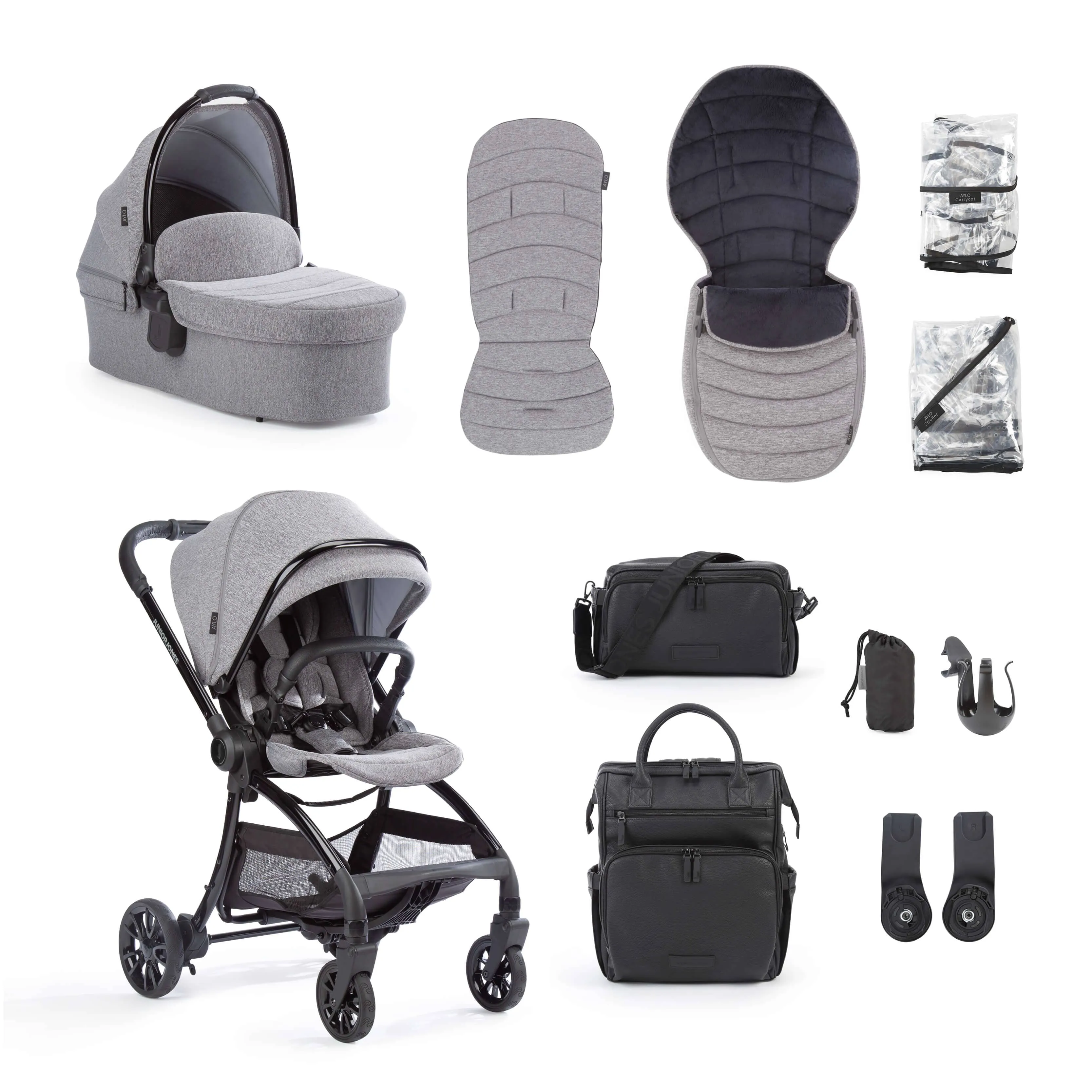 Junior Jones Aylo Luxury Bundle Grey Marl