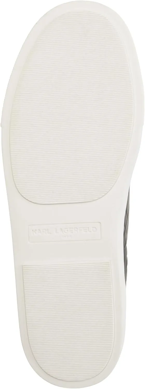 KARL LAGERFELD womens Cate Box Lace Up Sneaker