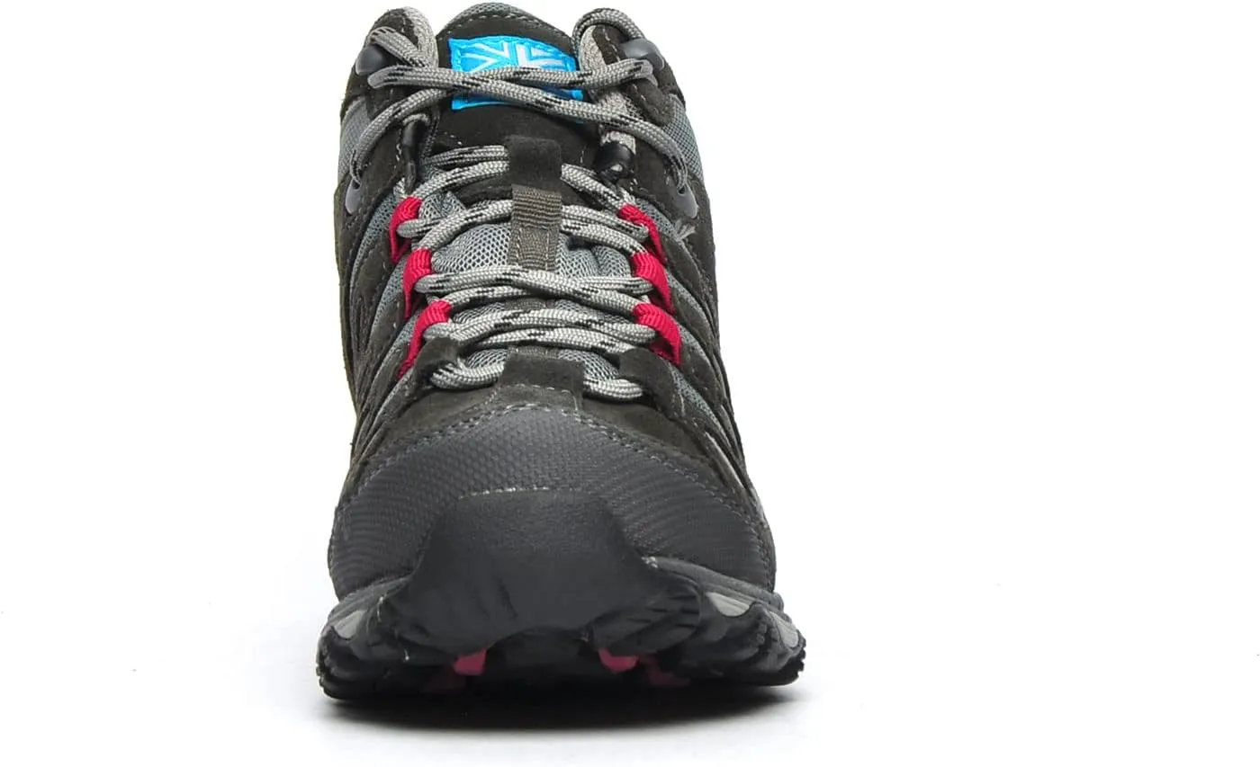 Karrimor Women's Isla Mid Ladies Weathertite Black High Rise Hiking Boots, 4 UK