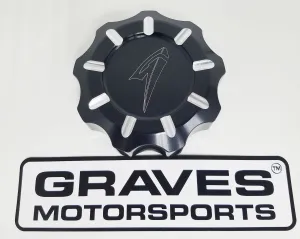 Kawasaki Teryx KRX 1000 Billet Machined Gap Cap - Black