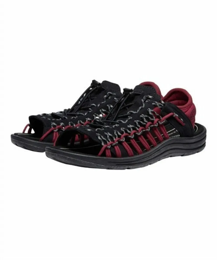KEEN Uneek II OT M Black Merlot 1027288 Mens (LF)