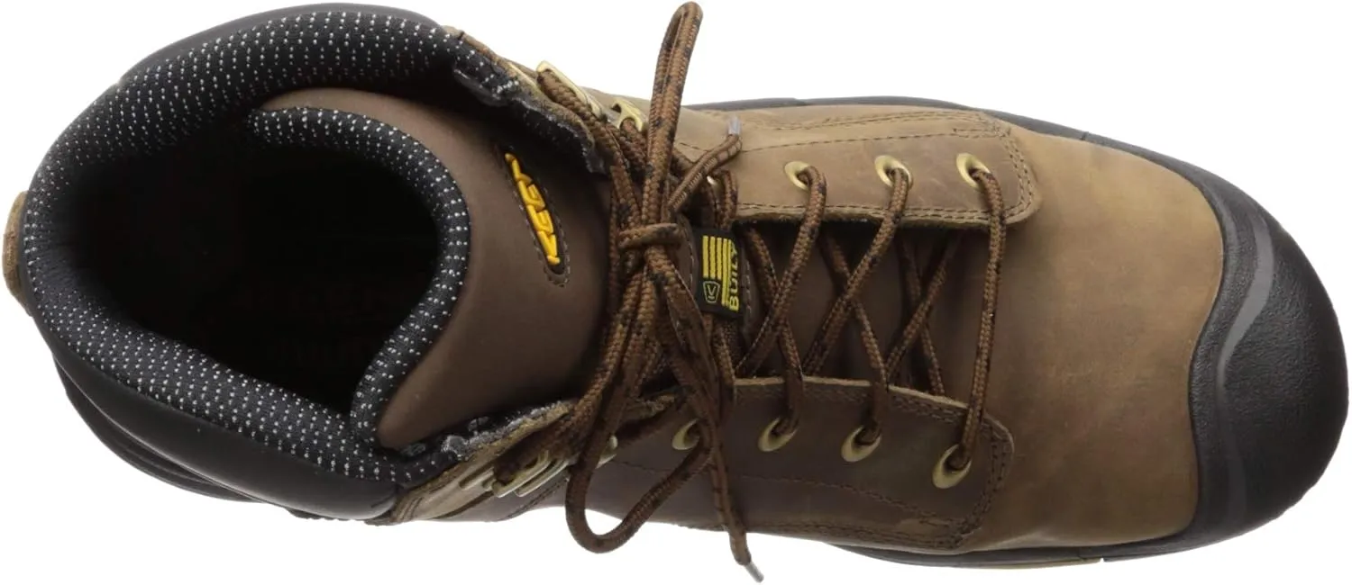 KEEN Utility Men's MTVernon 6" Steel Toe Waterproof Work Boot
