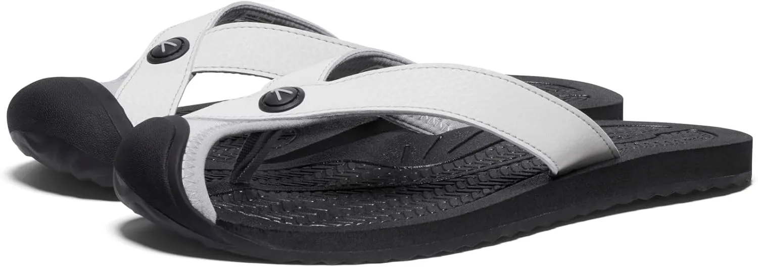 KEEN Women's Barbados Breathable Comfortable Sandal Toe Protection Flip-Flops
