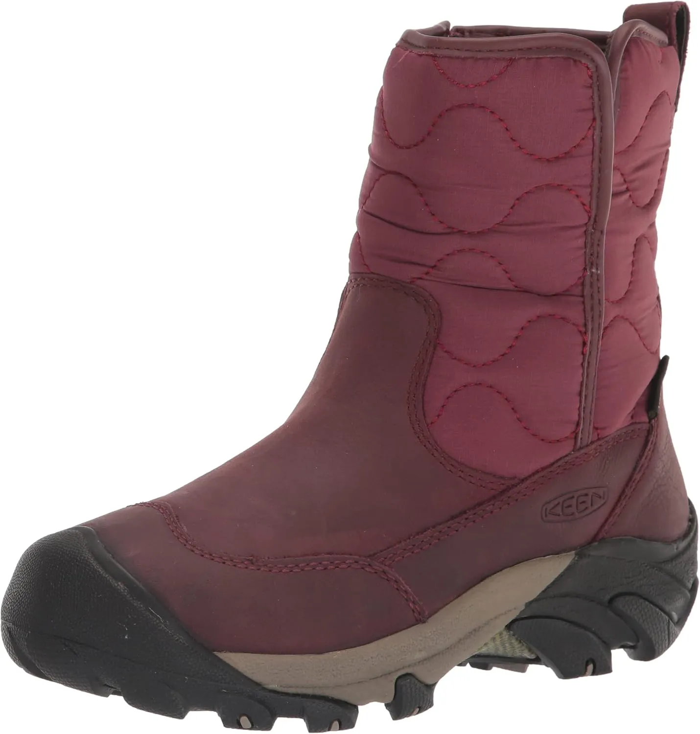 KEEN Women's Betty Boot Pull on Waterproof Insulated Snow, 10.5 US