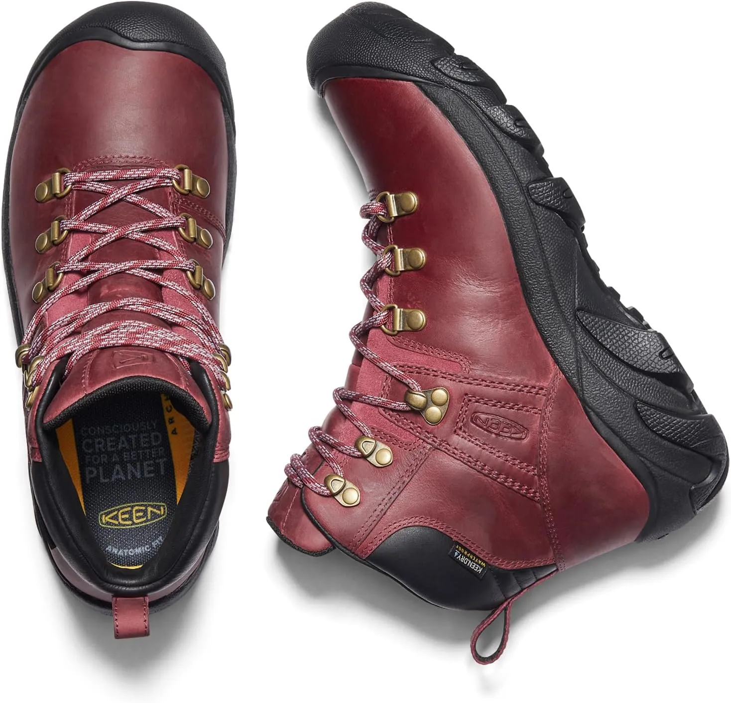 KEEN Women's Pyrenees Mid Height Waterproof Hiking Boots