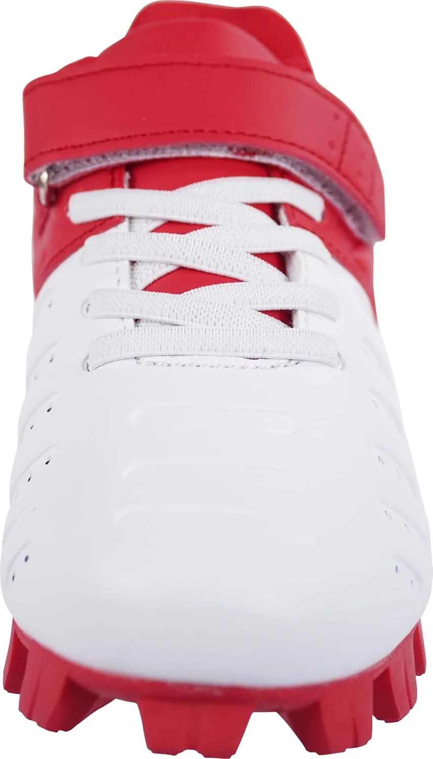 Kid's FG Baseball Cleats - Lightweight Softball Shoes for Boys Girls - Athletic Youth Softball Shoes